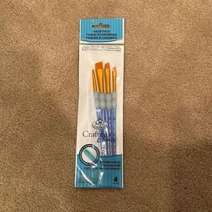 Royal Langnickel Crafter’s Choice Golden Talkon Paint Brushes